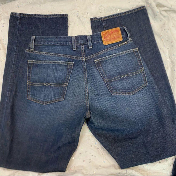 Lucky Brand Men’s 165 Straight Medium Wash Jeans Size 30 x 32 - Picture 8 of 9